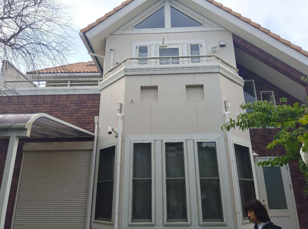名古屋市名東区　施工前の建物外観